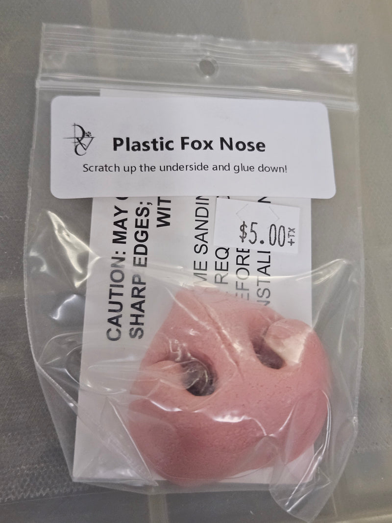 Ready to Ship: Plastic Fox Nose