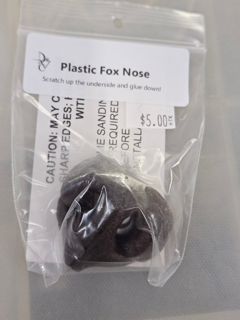 Ready to Ship: Plastic Fox Nose