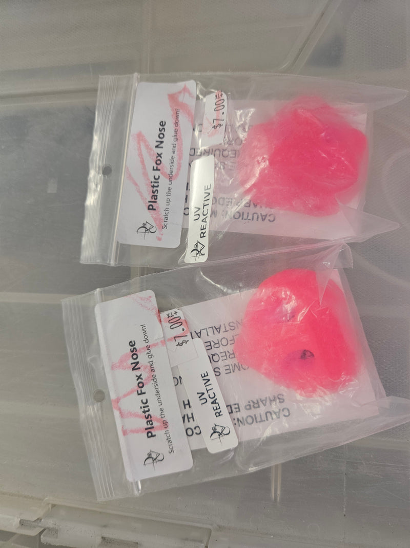 Ready to Ship Heavy Discounted Item: Plastic Fox Nose