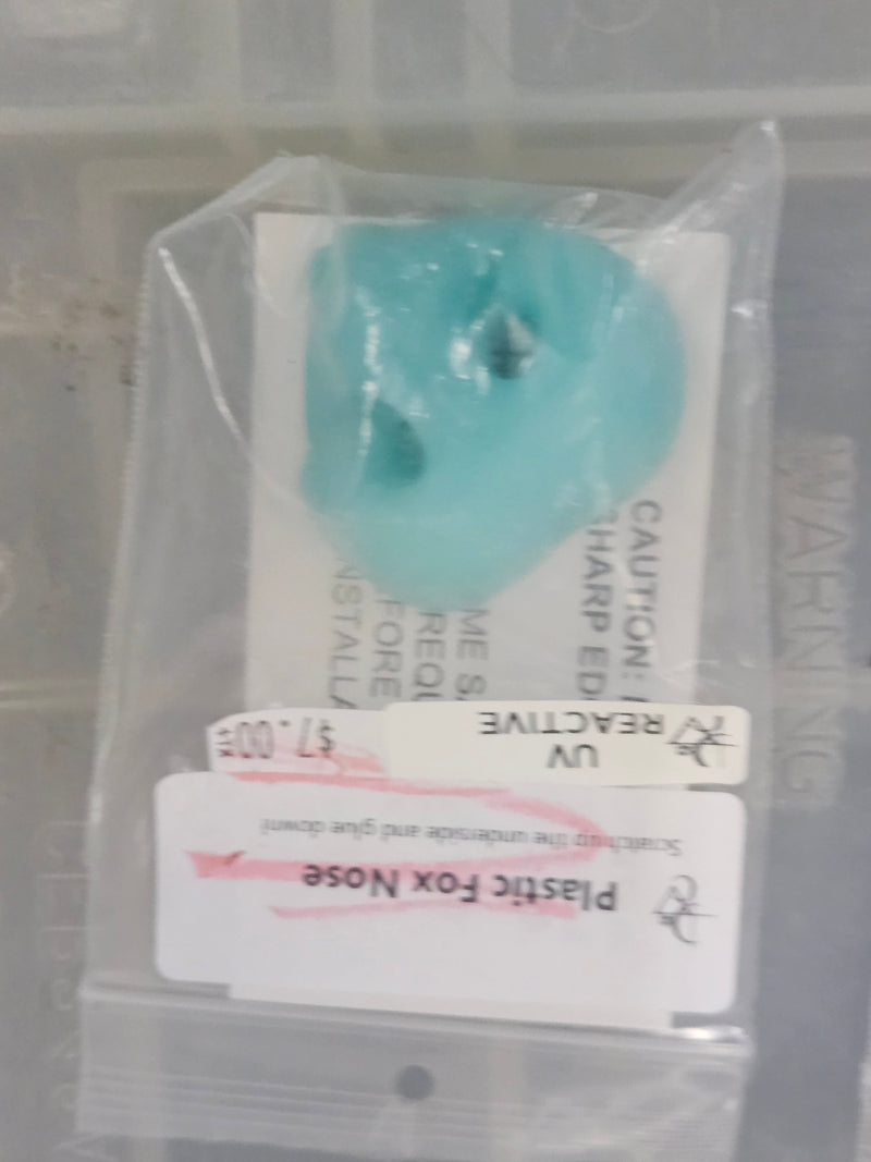 Ready to Ship Heavy Discounted Item: Plastic Fox Nose