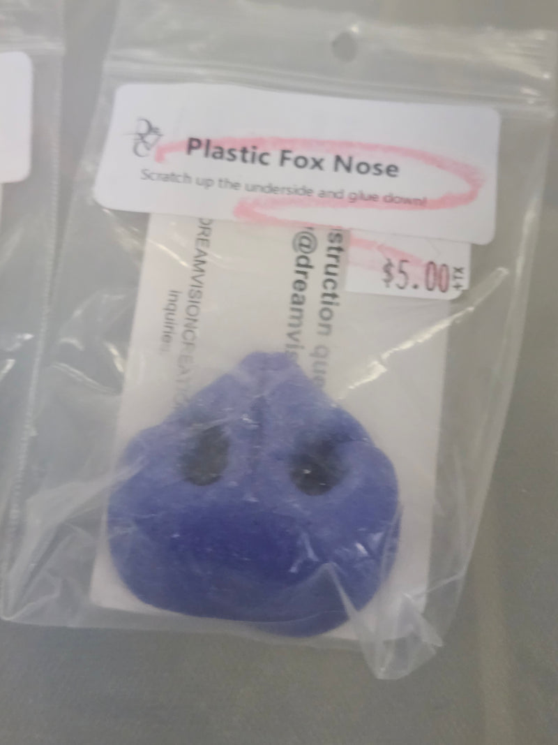 Ready to Ship Heavy Discounted Item: Plastic Fox Nose