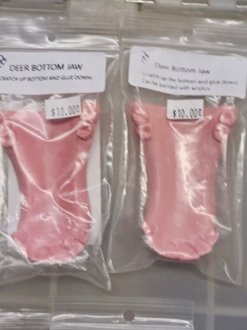 Ready to Ship - Heavy Discount Item: Old Style Deer Bottom Jaw