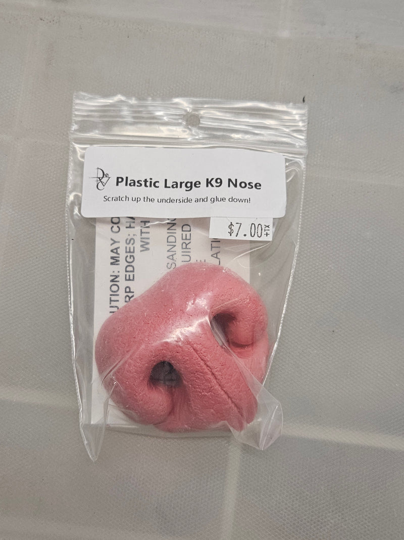 Ready to Ship Heavy Discounted Item: Plastic Realistic Canine Nose