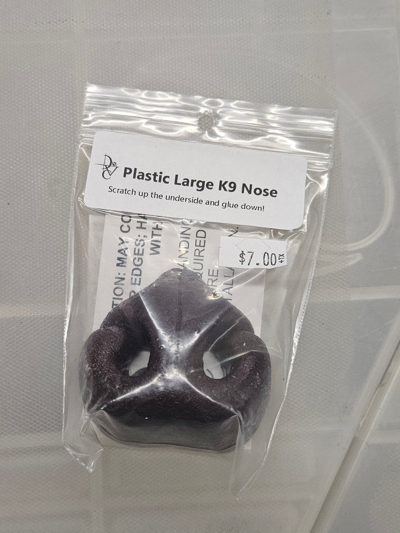 Ready to Ship Heavy Discounted Item: Plastic Realistic Canine Nose