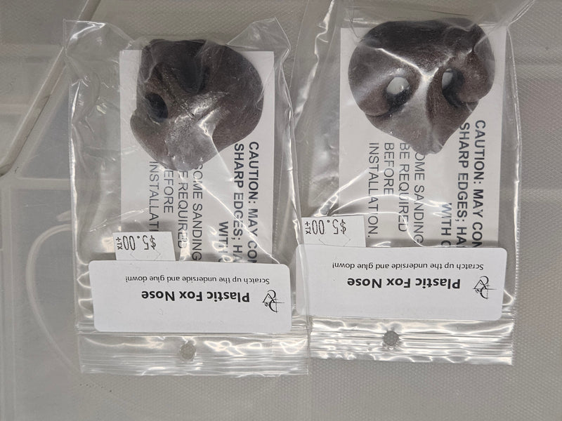 Ready to Ship: Plastic Fox Nose