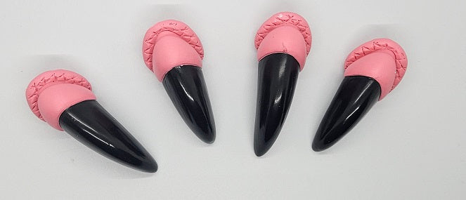 Basic Opaque Realistic Sergal Toe Claws *Sold per Set*