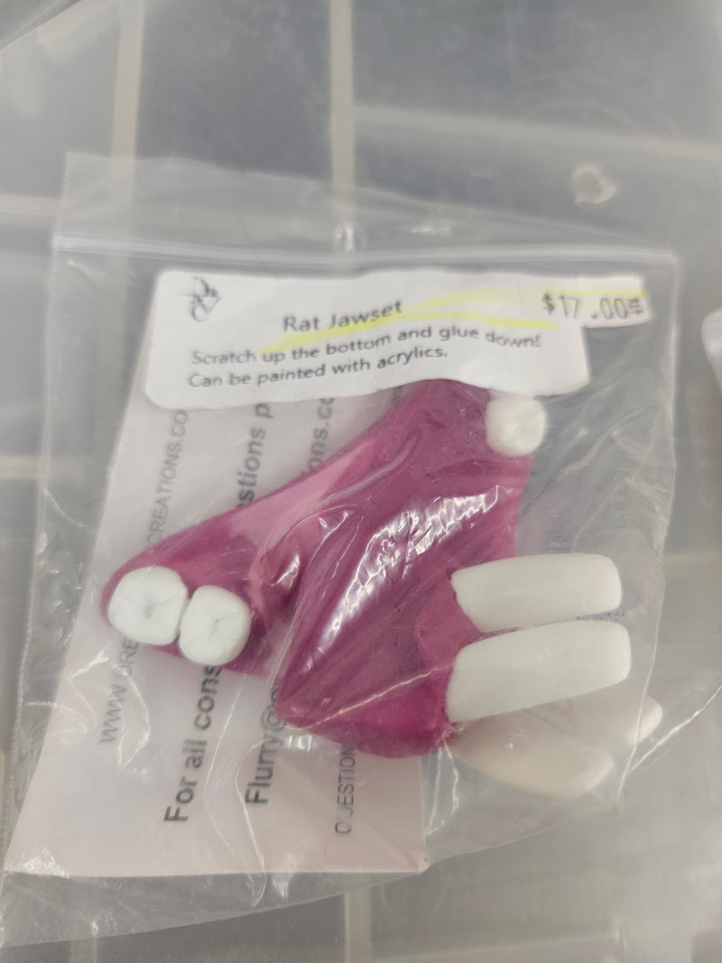 Ready to Ship - Heavy Discount Item: Old Style Rat Jawset