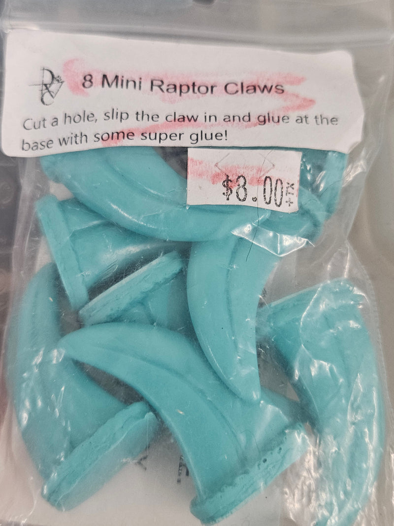 Ready to ship - Heavy Discount Item: Mini Raptor Claw Packs