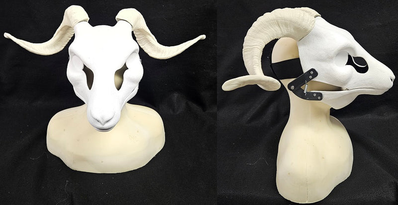 Plastic Opaque Corsican Ram Horns