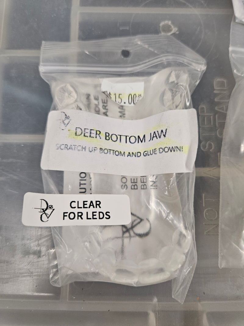 Ready to Ship - Heavy Discount Item: Old Style Deer Bottom Jaw