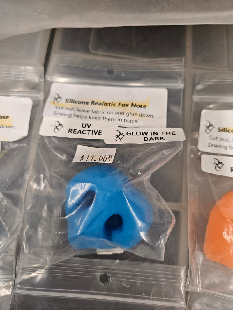 Ready to Ship - Heavy Discount Item: Silicone Fox Nose