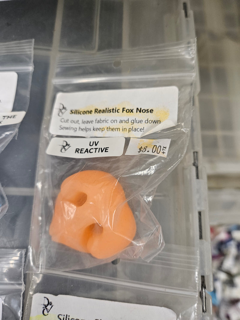 Ready to Ship - Heavy Discount Item: Silicone Fox Nose