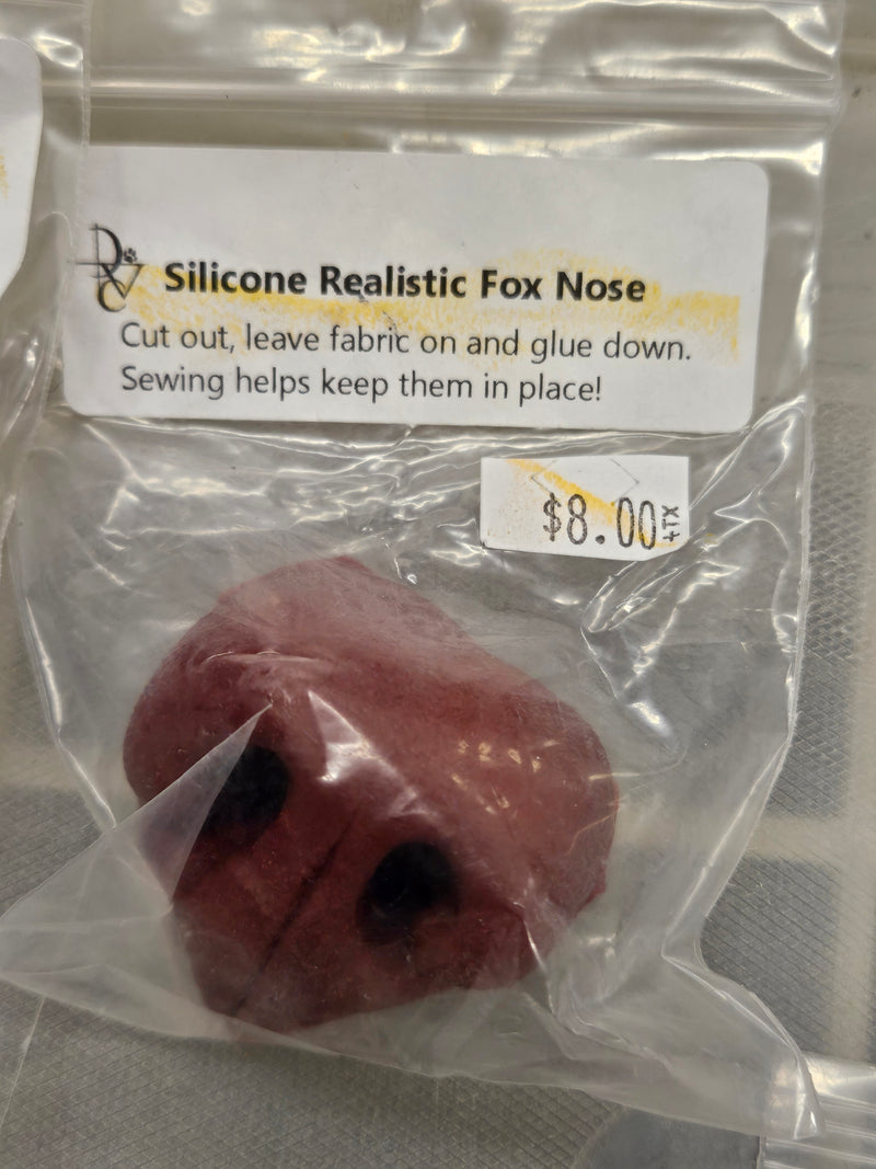 Ready to Ship - Heavy Discount Item: Silicone Fox Nose