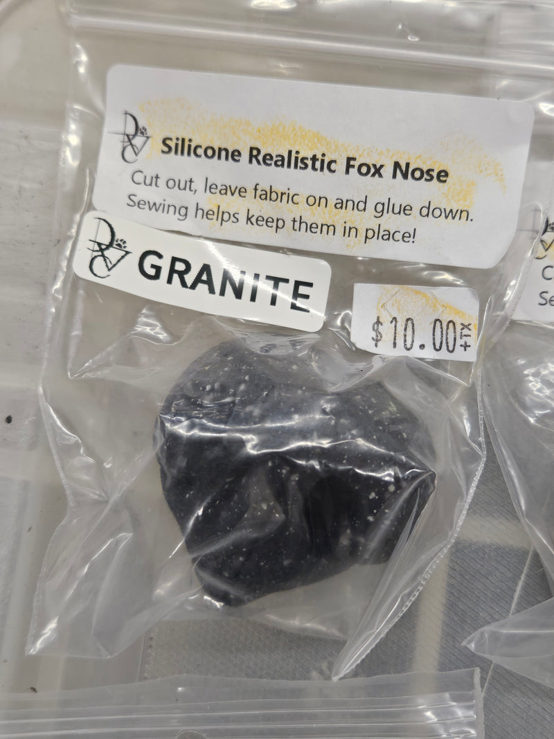 Ready to Ship - Heavy Discount Item: Silicone Fox Nose