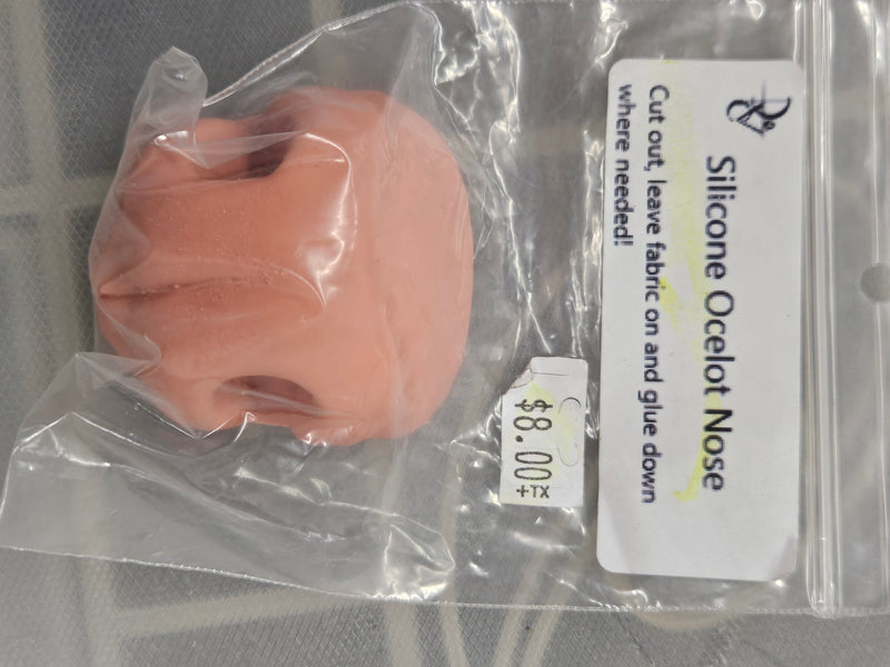 Ready to Ship - Heavy Discount Item: Silicone Ocelot Nose