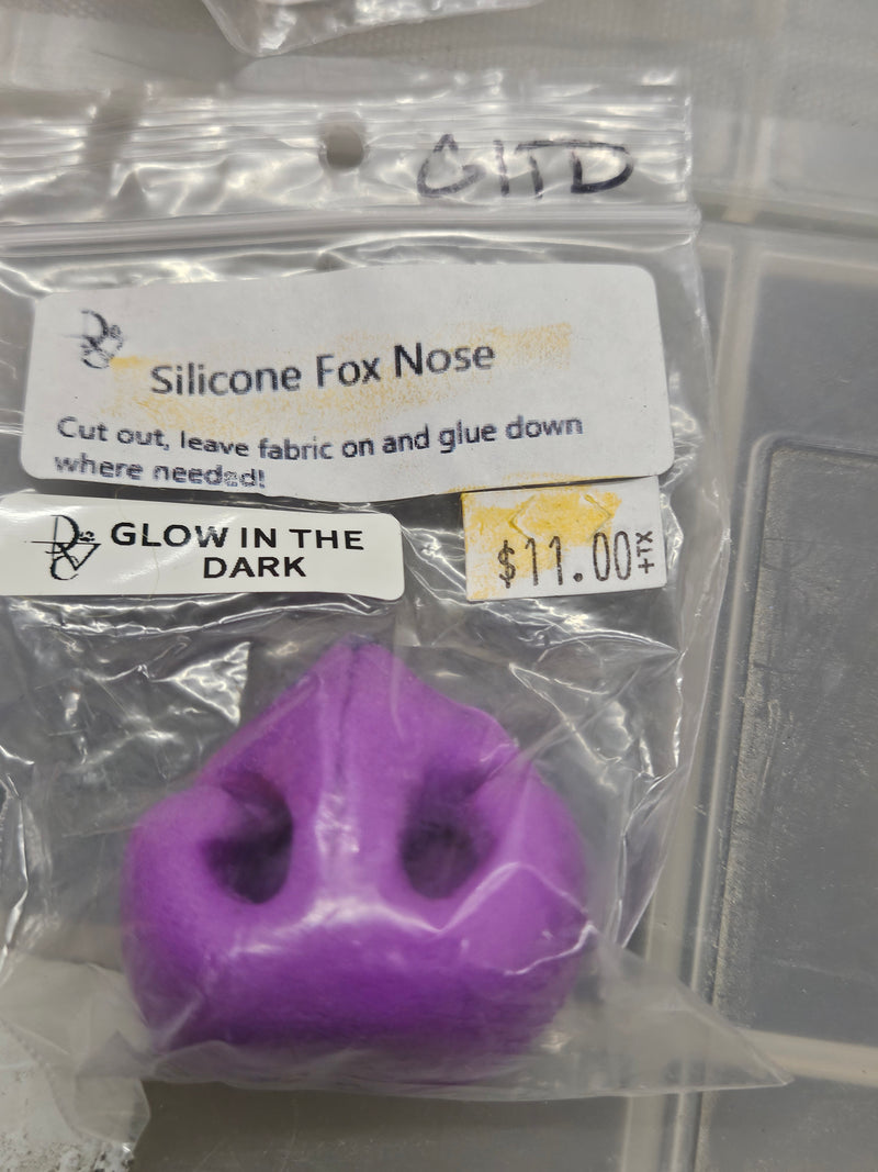 Ready to Ship - Heavy Discount Item: Silicone Fox Nose
