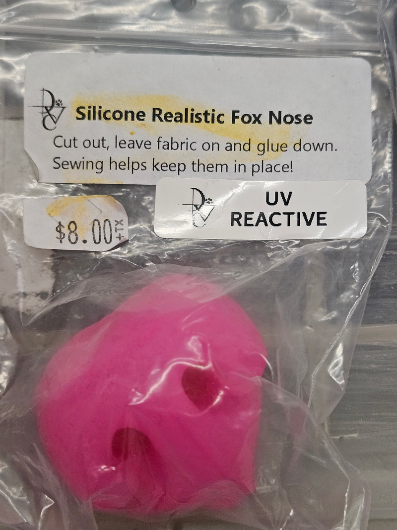 Ready to Ship - Heavy Discount Item: Silicone Fox Nose