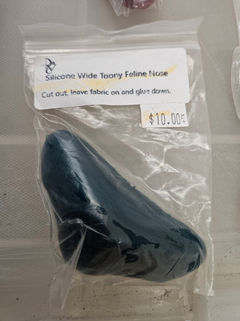 Ready to Ship - Heavy Discount Item: Silicone Wide Toony Feline Nose