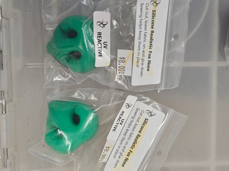 Ready to Ship - Heavy Discount Item: Silicone Fox Nose