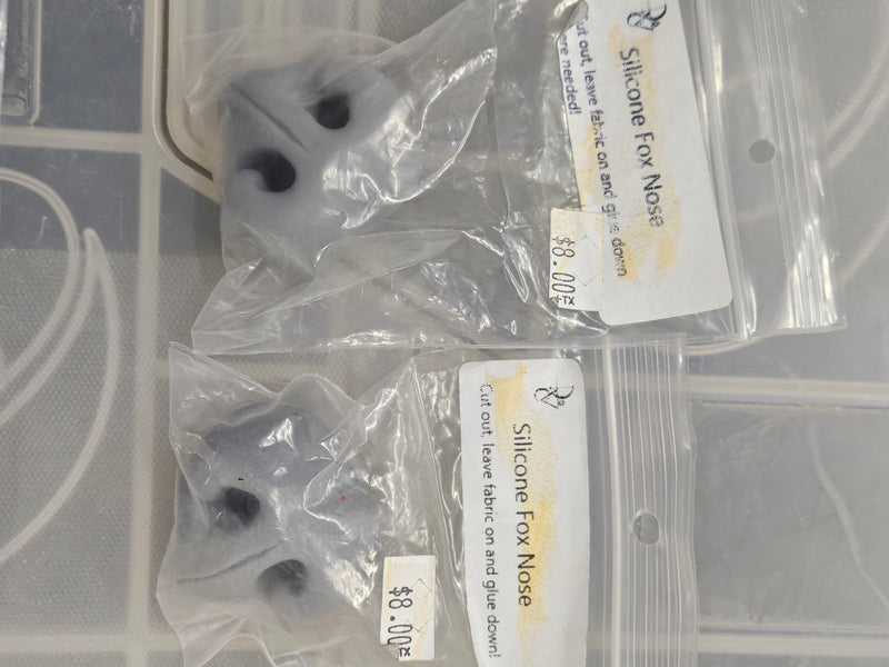 Ready to Ship - Heavy Discount Item: Silicone Fox Nose
