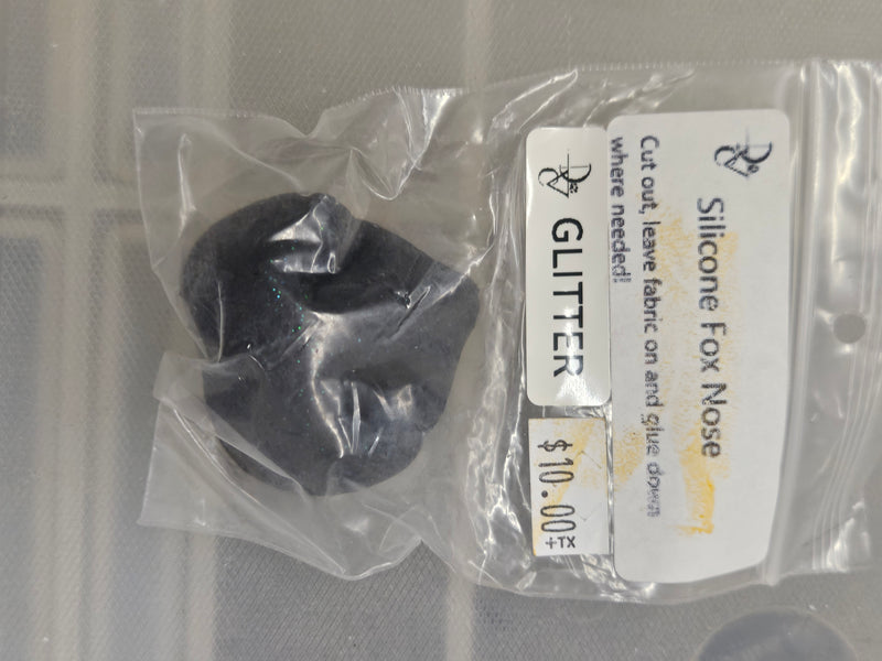 Ready to Ship - Heavy Discount Item: Silicone Fox Nose