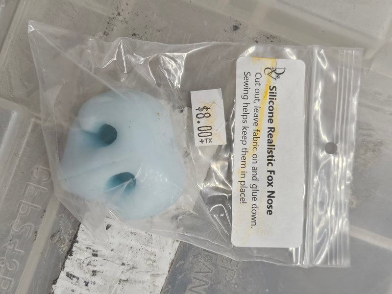 Ready to Ship - Heavy Discount Item: Silicone Fox Nose