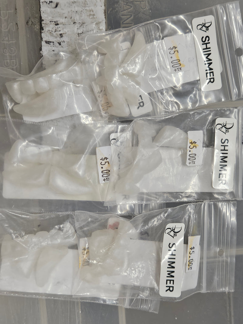 Ready to Ship - Heavy Discount Item: Small Teeth