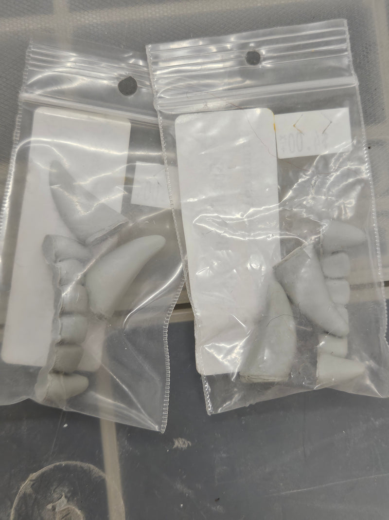 Ready to Ship - Heavy Discount Item: Small Teeth