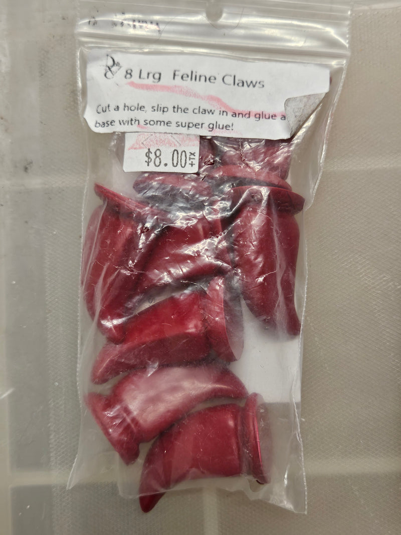 Ready to Ship - Heavy Discount Item: Old Style Large Feline Claws