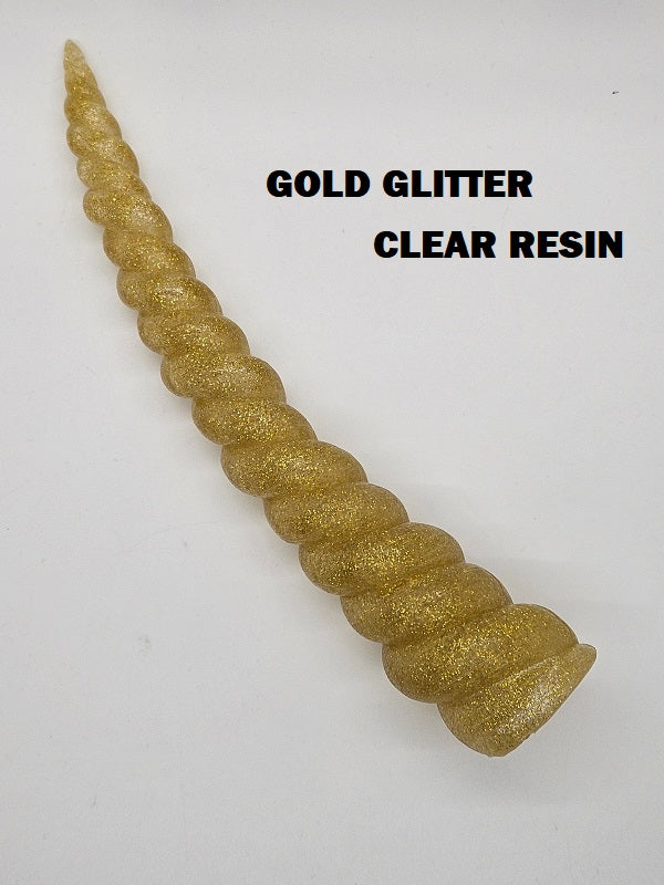 Glitter Hollow 9 Inch Unicorn Horn
