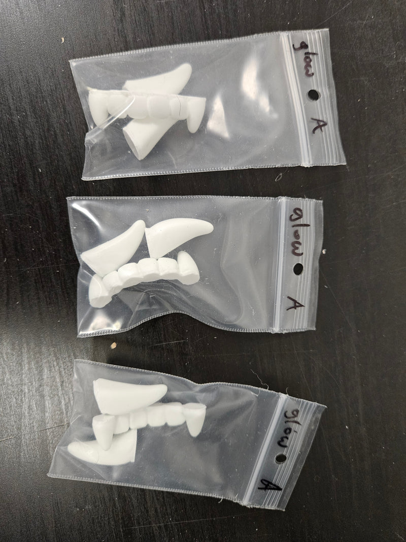 Ready to Ship - Heavy Discount Item: Small Teeth