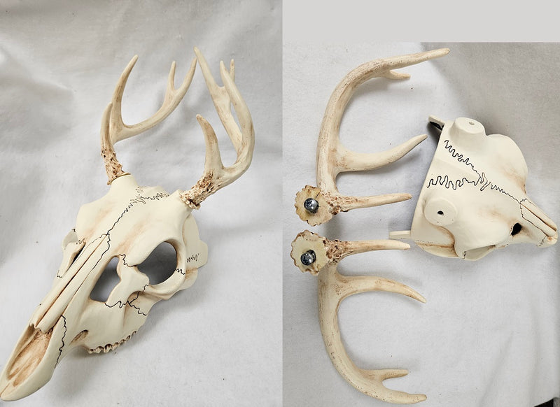 Plastic Opaque Toony Deer Antlers