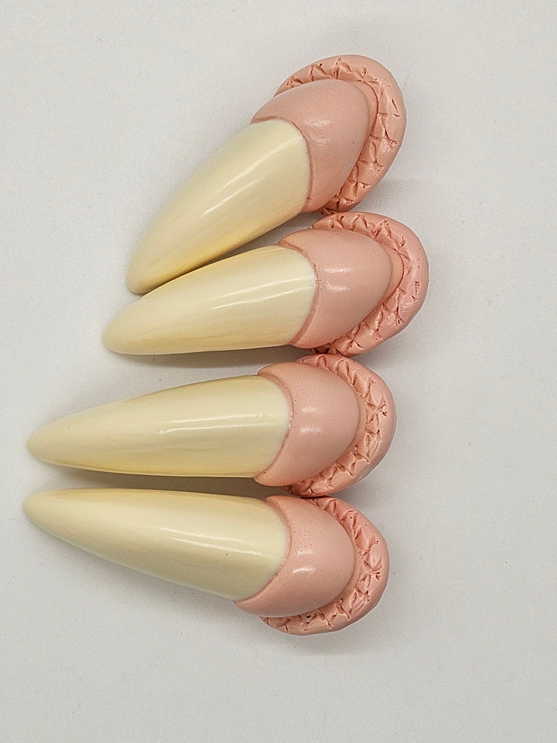 Basic Opaque Realistic Sergal Toe Claws *Sold per Set*