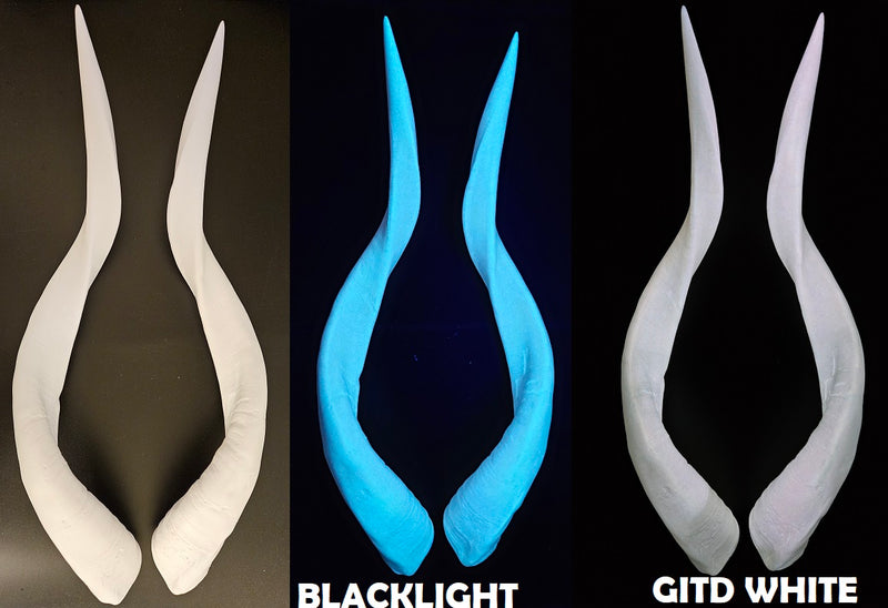 Plastic Glow in the Dark Nyala Antelope Horns