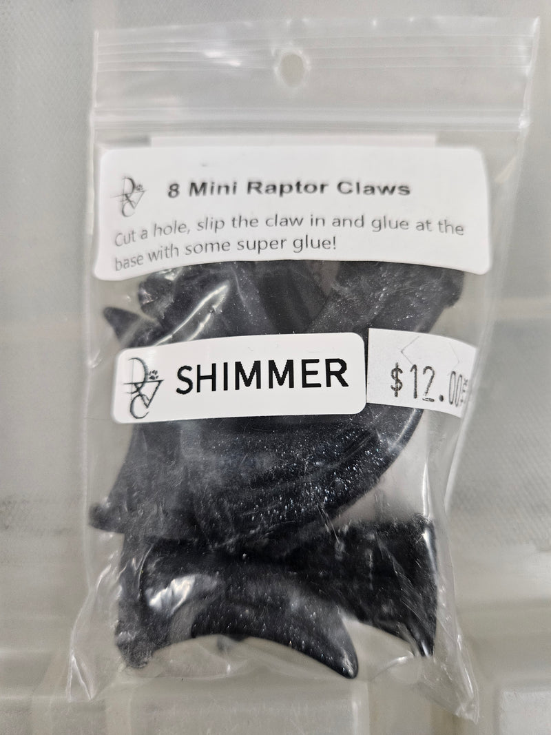 Ready to ship: Mini Raptor Claw Packs