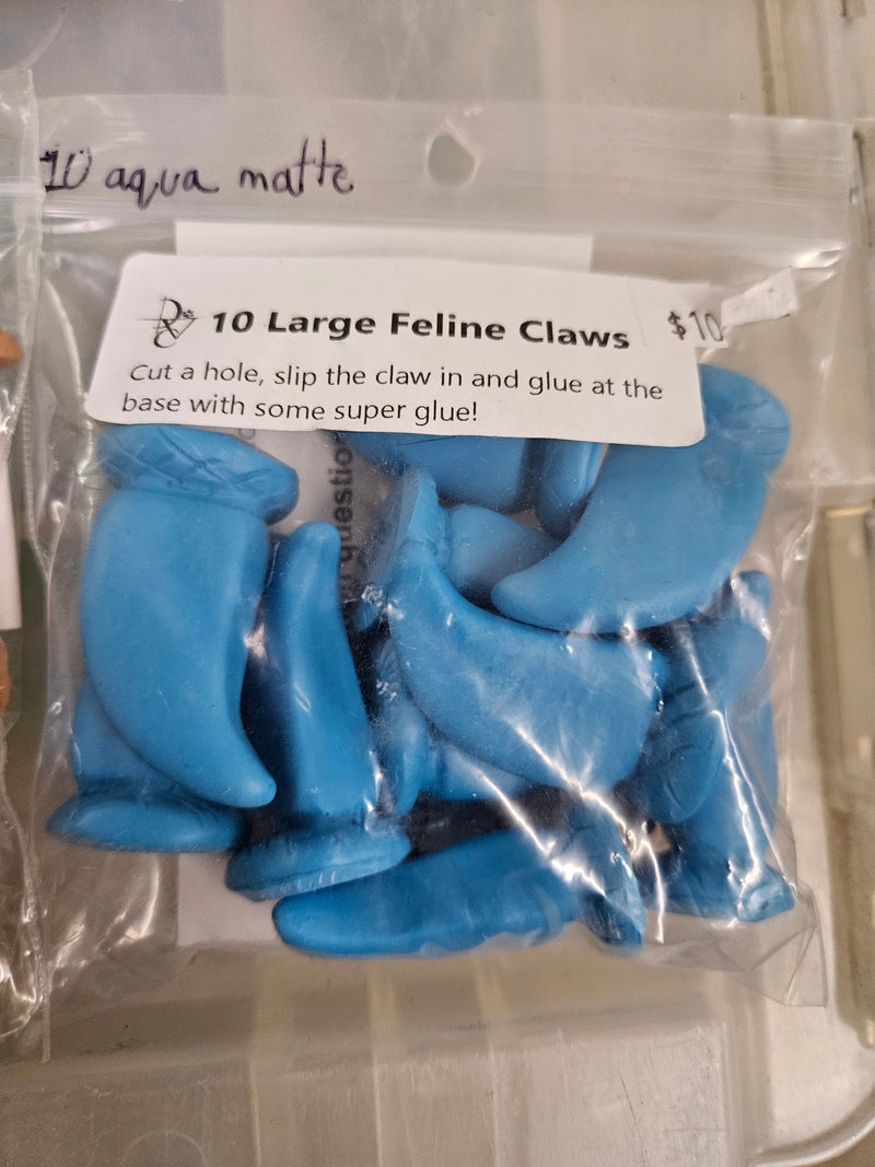 Ready to Ship: Large Feline Claws