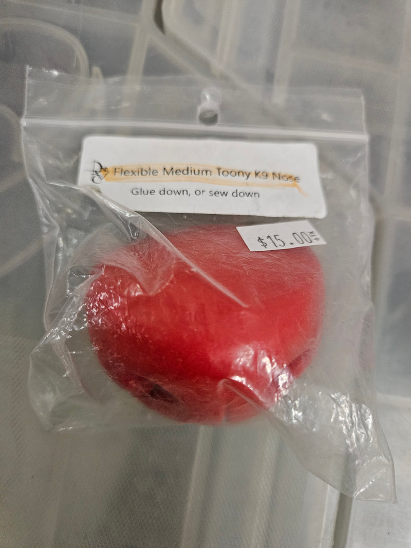 Ready to Ship - Heavy Discount Item: Flexible Medium Toony K9 Nose