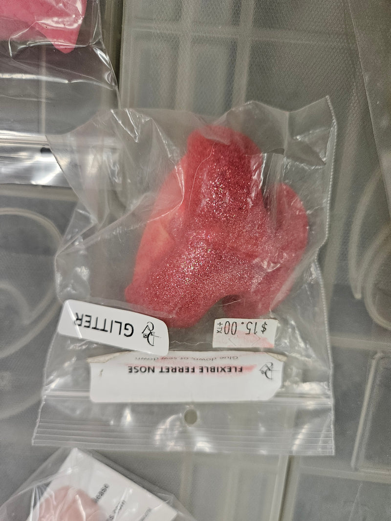 Ready to Ship - Heavy Discount Item: Plastic/Flexible Ferret Nose