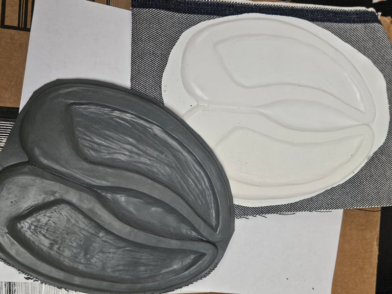 Ready to Ship: Rubber Small Cloven Hoof Bottoms