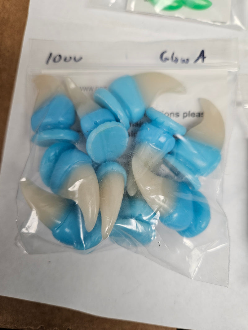 Ready to ship: Realistic Feline Claw Packs