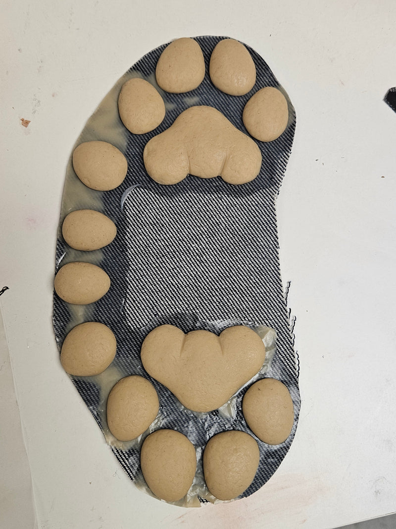 Ready to Ship: Silicone Small Anthro K9 Handpads