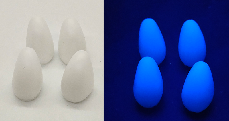 UV Reactive Small Toony Fangs