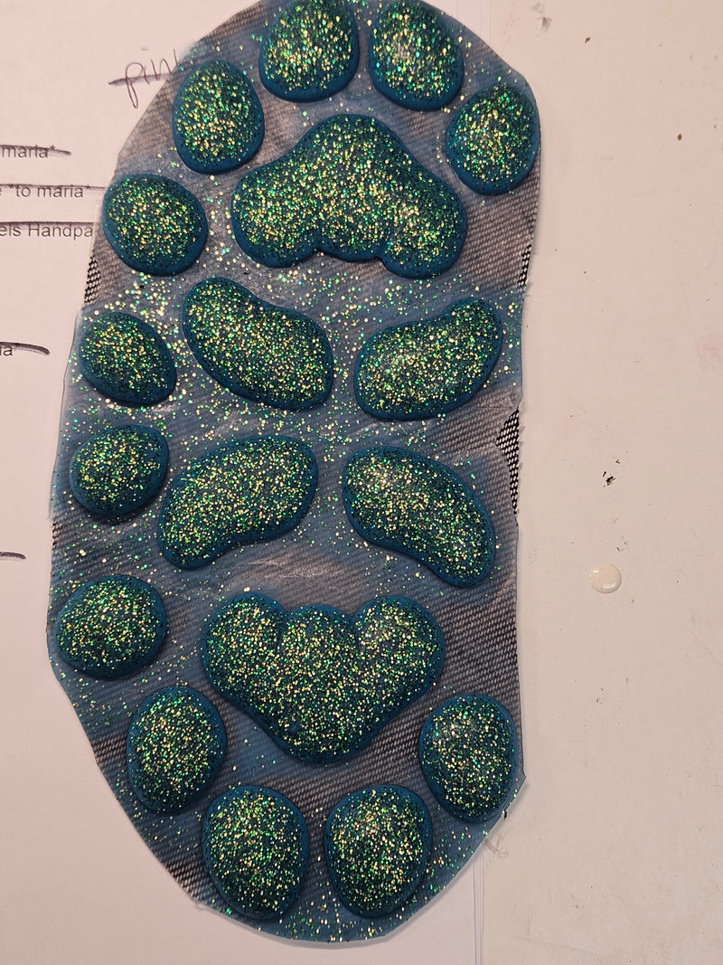 Ready to Ship: Silicone Small Anthro K9 Handpads