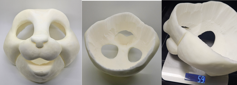 Foam Toony Feline Head