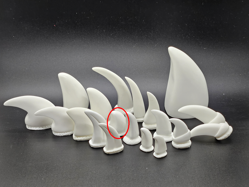 Basic Opaque Nubbinz Claws *Sold per claw*