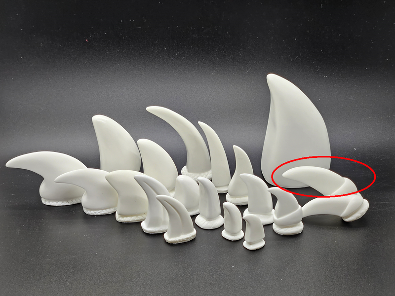 Premium Realistic Sergal Toe Claws *Sold Per Set of 4*