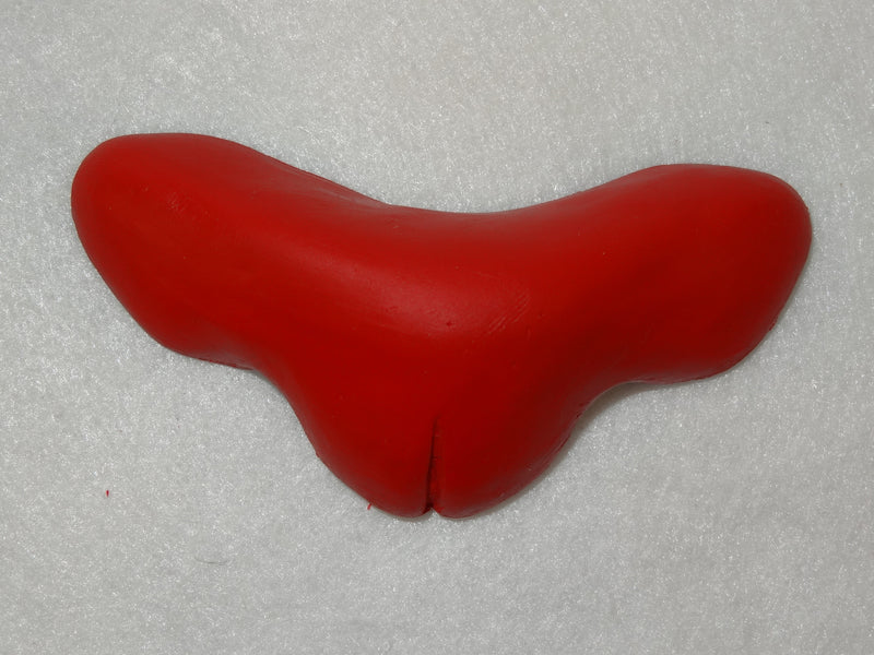 Plastic Wide Toony Feline Nose