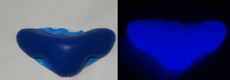 Silicone Glow in the Dark Wide Toony Feline Nose