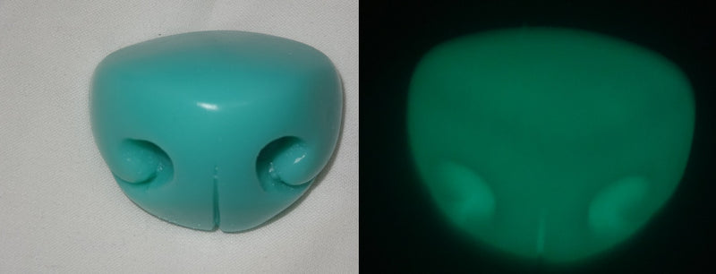 Silicone Glow in the Dark Small Toony K9 Nose