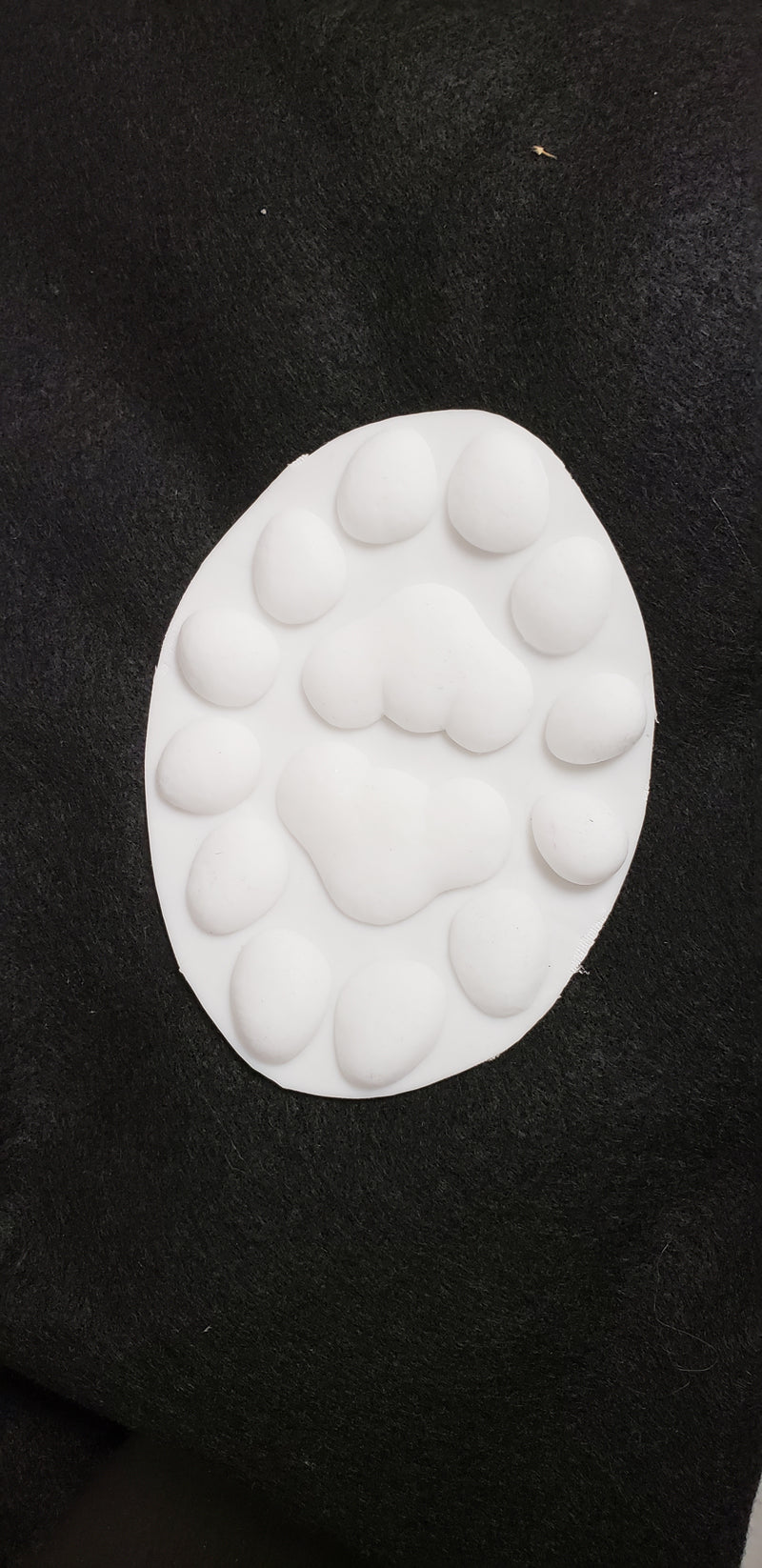 Silicone Small Anthro K9 no heels Handpads